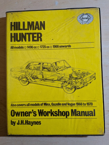 Haynes workshop manual - workshop,