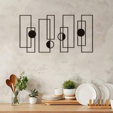 Fashion Geometric Metal Wall