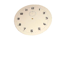 Alarm clock dial face paper