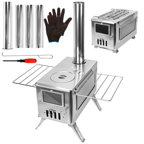 Foldable portable wood burning - portable,