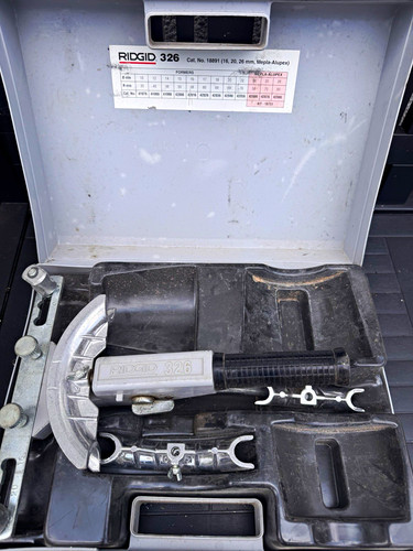 Ridgid 326 manual tube - ridgid,