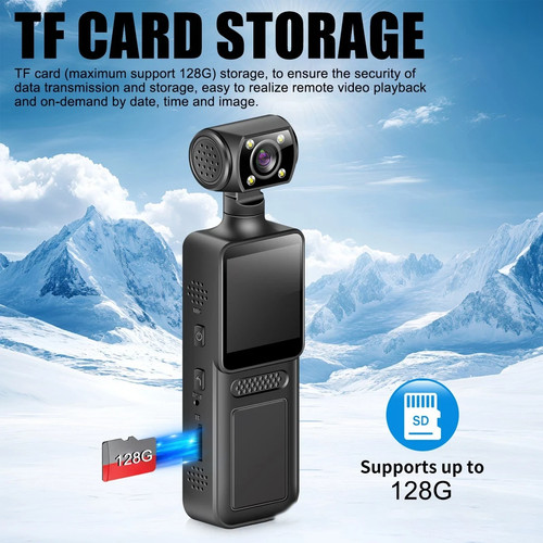 Pocket action camera - 4k,