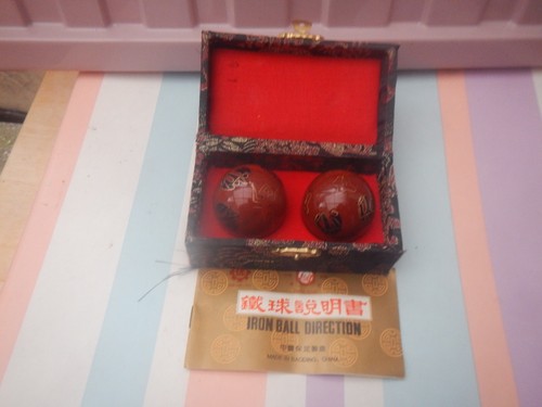 Vintage chinese baoding balls - vintage,