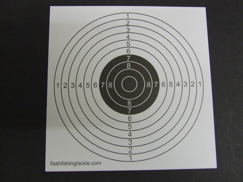 14cm 100gsm paper target - 50, x