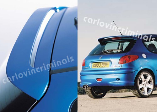 Peugeot 206 gti - peugeot, spoiler