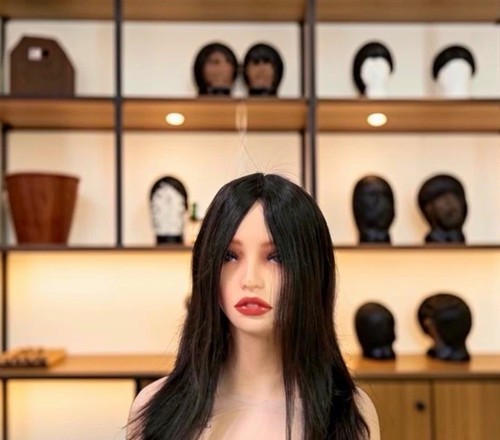 Black straight full silicone - straight,