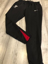 NIKE DRI-FIT LIVERPOOL FOOTBALL TRACKSUIT BOTTOMS SIZE MEDIUM BLACK ..