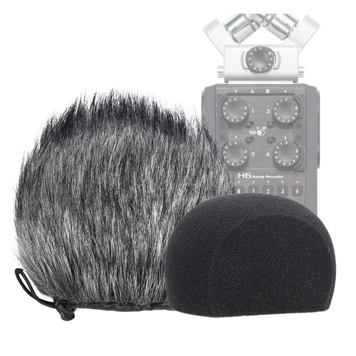Windscreen muff and - muff, foam