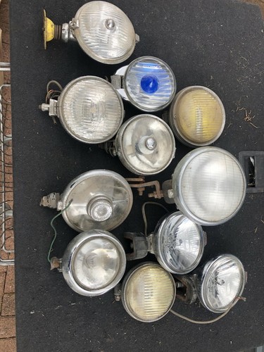 Selection old spot lights - old,