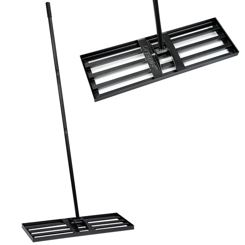 Lawn leveling rake - rake, 30"x10"