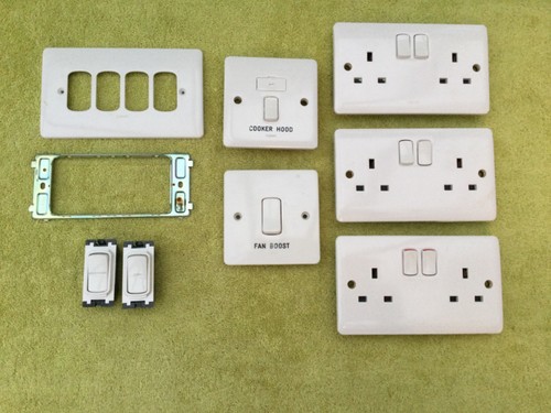Used legrand 3xdouble sockets - used,