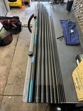 RETRO DAIWA JAGUAR MATCHLIGHT 11.0 JAG-110ML 11M FISHING POLE + BAG & 3 TOP KITS