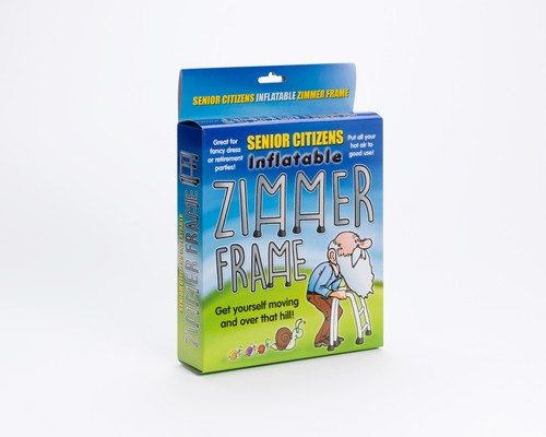 Inflatable zimmer frame - inflatable,