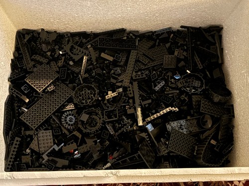 Lego 1kg mixed black - lego,