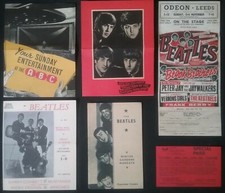 6 BEATLES  ITEM'S , HARROGATE