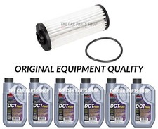 FOR VW PASSAT R-LINE MK7 DSG GEARBOX OIL CHANGE SERVICE KIT + NEW FILTER KIT