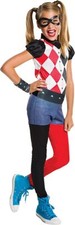 Harley Quinn DC Superhero Girl’s Halloween Fancy Dress Costume