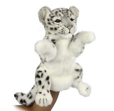 Snow Leopard Soft Toy Puppet 7502  by Hansa -Brand New - Lincrafts UK Est 1993