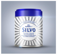 Silvo Tarnish Guard Metal Polish Wadding for Silver Gold Aluminium Chrome 75g