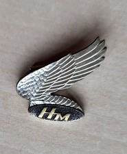 Vintage Honda HM Japan Motorcycle brooch pin badge
