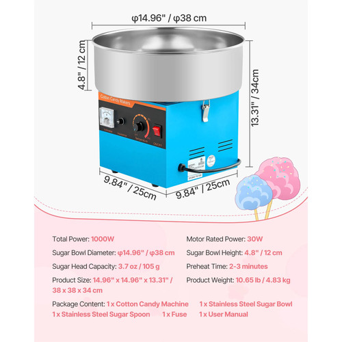 Cotton candy machine - cotton,