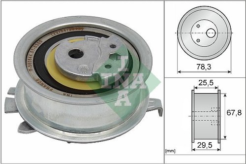 Tensioner pulley timing - timing, belt