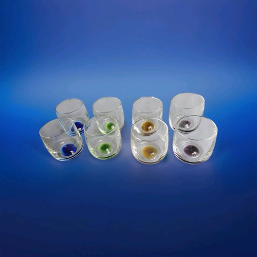 Salviati crystal shut glasses - salviati,