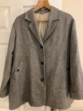 New Poetry Clothing hunter style jacket size 14 in beige