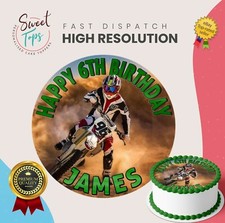 MOTOCROSS ROUND EDIBLE