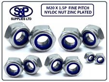 M20 X 1.5MM FINE PITCH NYLOC
