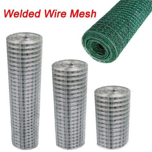 Galvanised pvc coated welded - galvanised, /