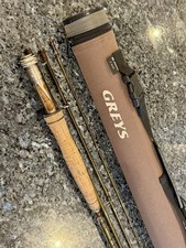 Greys XF2 Fly Rod 9’ #4 In Very Nice Condition With Hard Case Tube