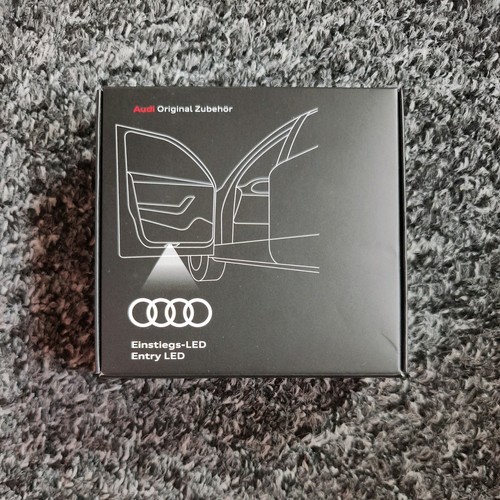 Audi entrance led - audi, lights