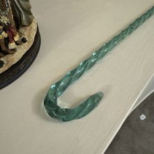 Victorian Glass Walking Cane C