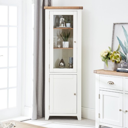 Display cabinet cheshire - display, white