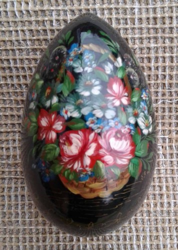 Decorative papier mache egg - mache,