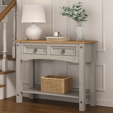 Corona Console Table Grey 2