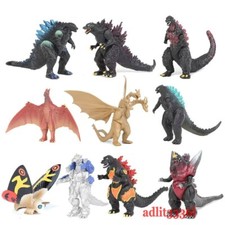 10Pc/set Godzilla 2 King Of The Monsters Ghidorah Mothra Action Figure Model Toy