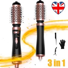 New！ Hot Air Styler and Rotating Hair Dryer Brush Hair Straightener Curler Comb