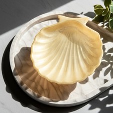 Soap Dish - trinket tray-Clam Shell