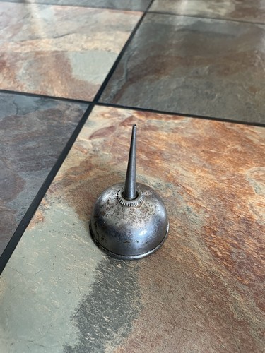 Old oil can dispenser - oil,