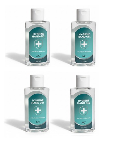Hand sanitiser gel 100ml - 4,