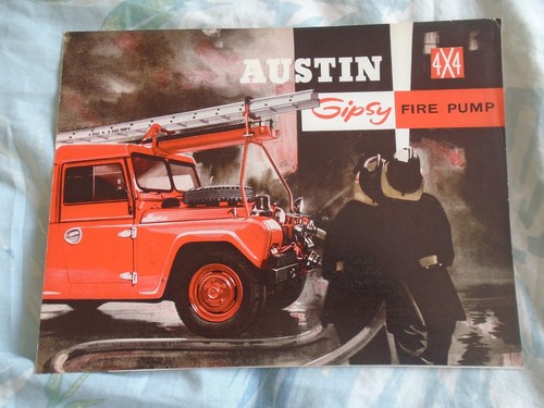 Austin gipsy 4x4 fire pump - austin,