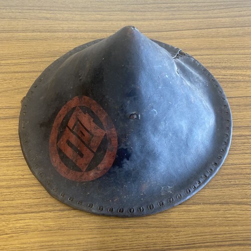 Samurai jingasa hat antique - samurai,