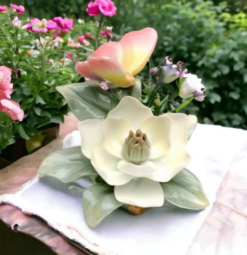 Ceramic butterfly with - butterfly,