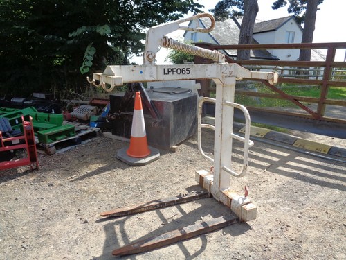 Crane hiab pallet - hiab, forks