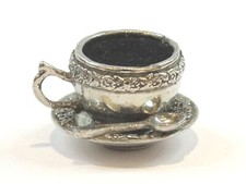 Cup Saucer Pin Cushion English