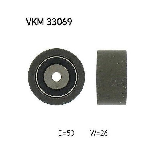Deflection guide pulley - deflection/guide,