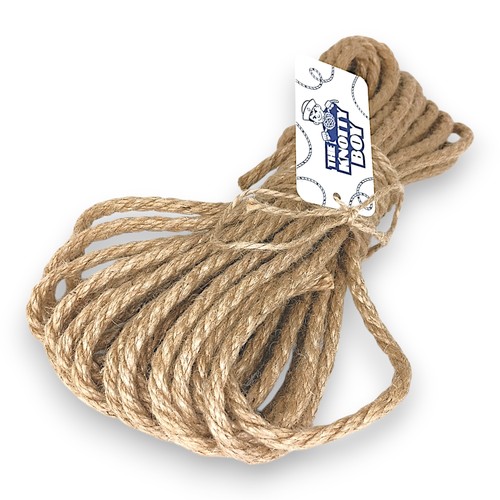 8mm natural jute - hessian, rope