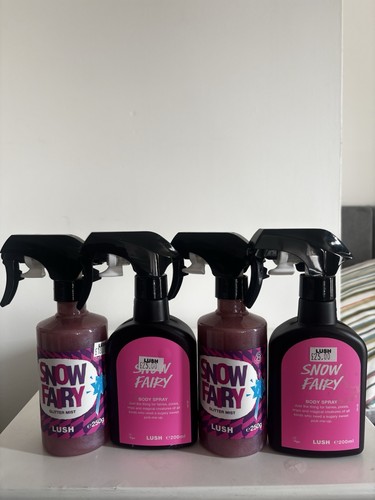 Lush snow fairy body spray - 2x,
